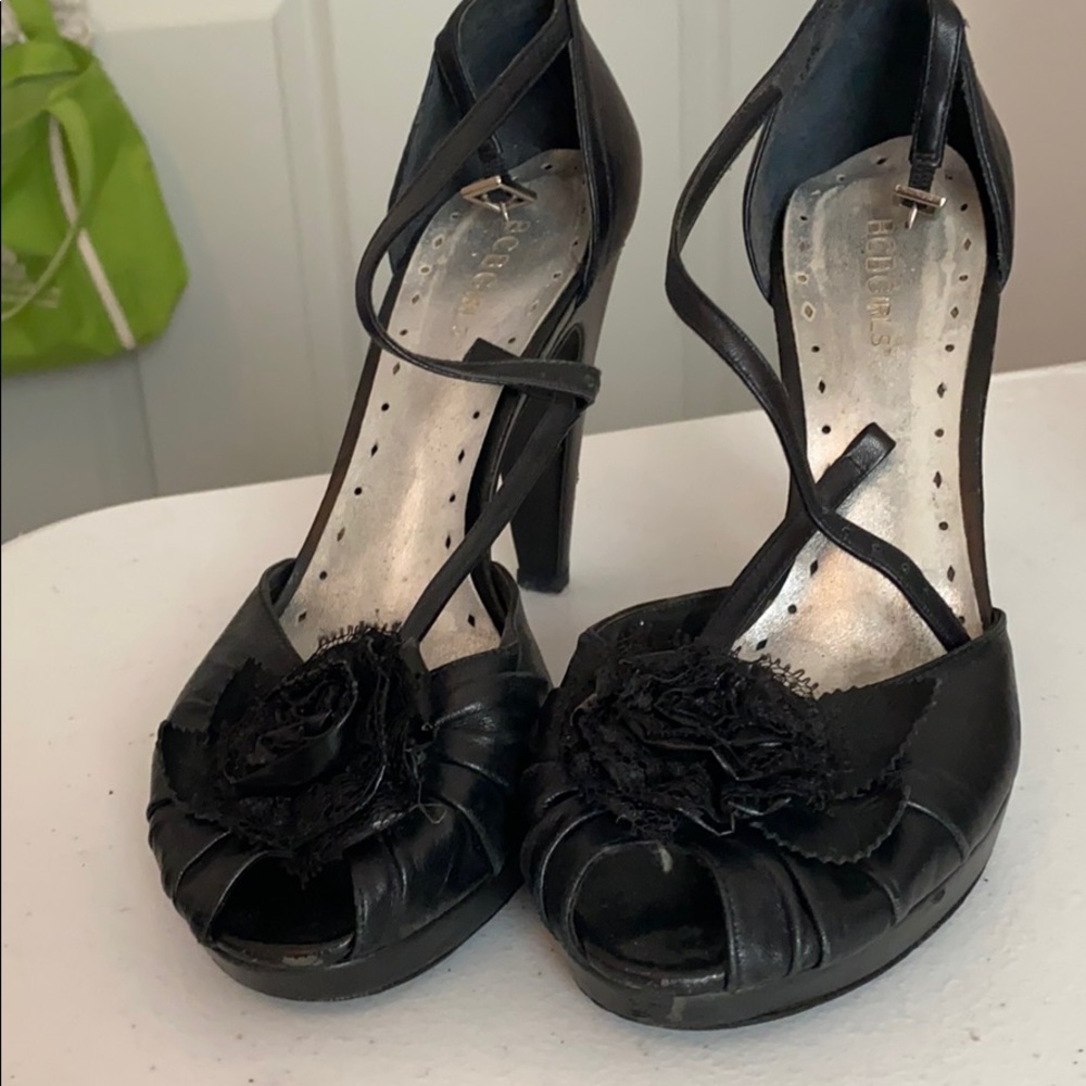 BCBG black heels